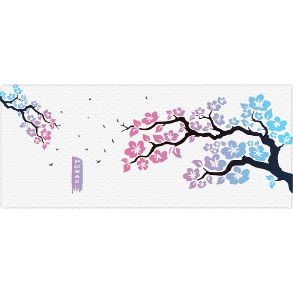 Porge Pro Gaming Mouse Pad 70X30 cm Cherry Blossom Mouse Pad Xl Büyük Oyuncu Mouse Pad Speed Mouse Pad - Beyaz Mouse Pad Fiyatı