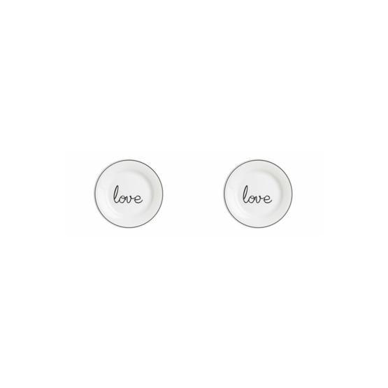 Porland Hope Love 17 cm Düz Tabak