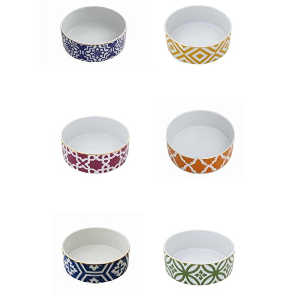 Porland Morocco 18 CM 6'lı Desen Karma Renk Kase Kase Fiyatı