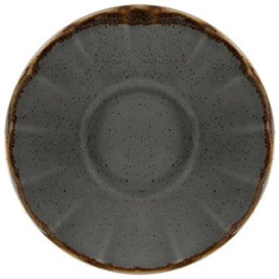 Porland Seasons Koyu Gri 12 cm Çay Tabağı