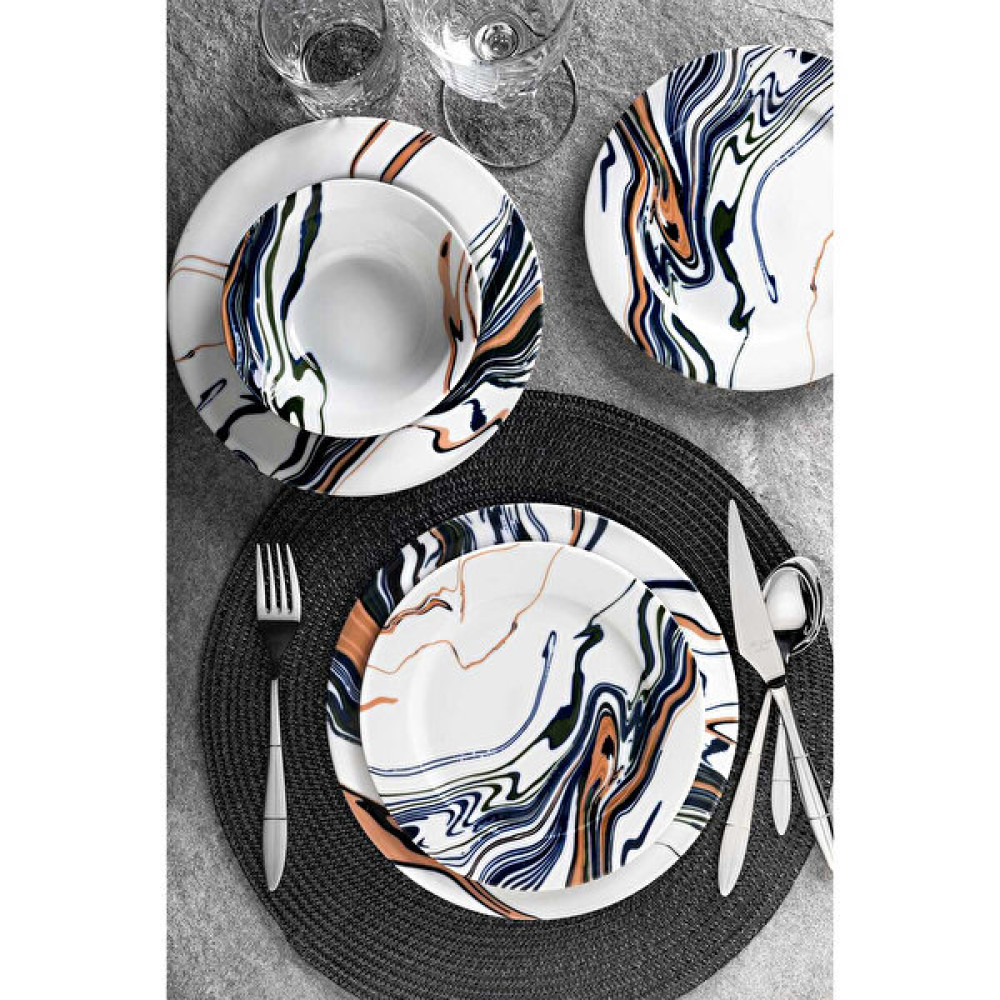 Porland Sepya 6 Kişilik 24 Parça Yemek Takımı Yemek Takımı Fiyatı