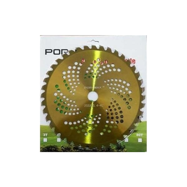 Pormax Tırpan Testere 255X25MM 40T Sarı Renk Ergonomik Tasarım ile Profesyonel Kalite Diğer Fiyatı