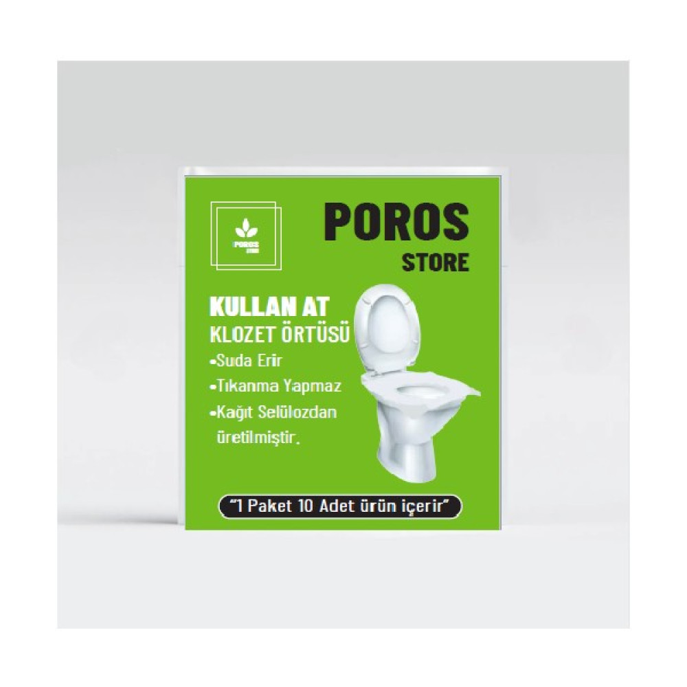Poros Store Klozet Kapak Örtüsü Kağıt Ürünleri Fiyatı