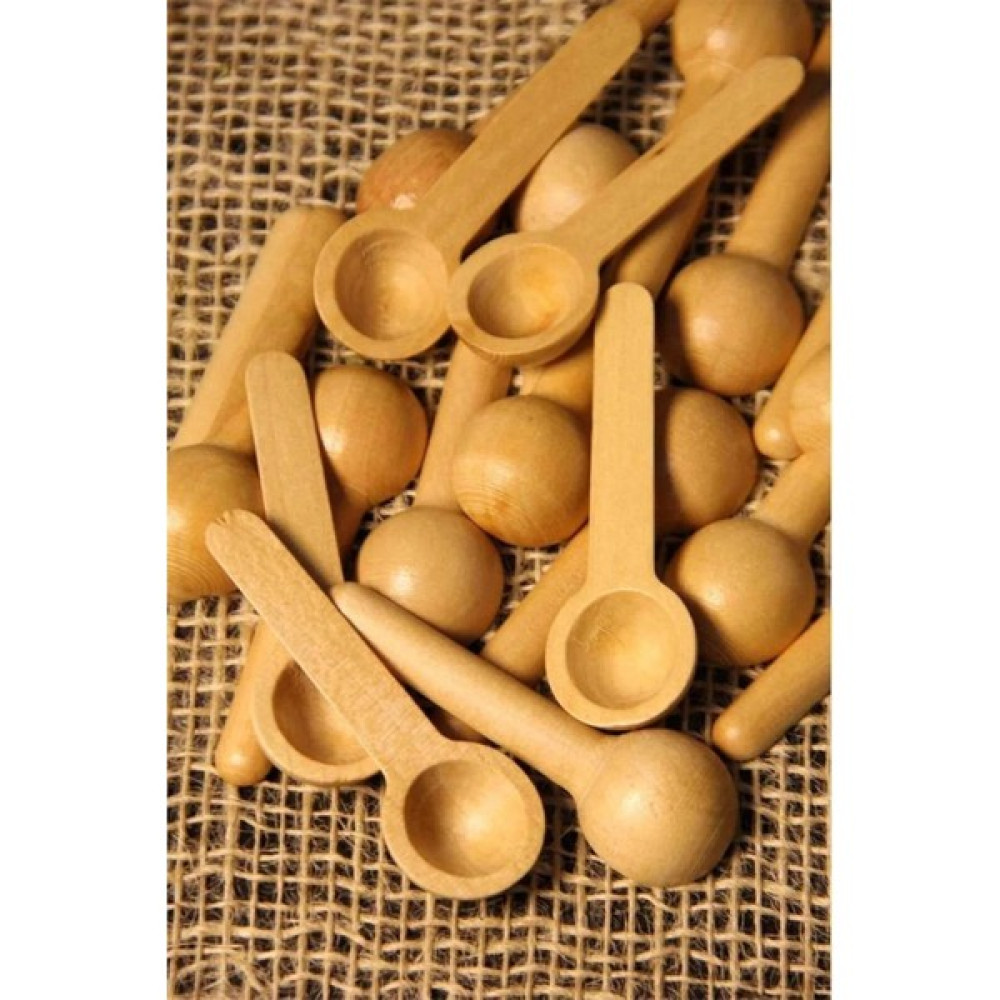 Porselen Diyarı 6'Lı Ahşap Baharatlık - Ölçek Kaşığı - Ahşap Kaşık 7 Cm Çatal / Kaşık / Bıçak Takımları Fiyatı