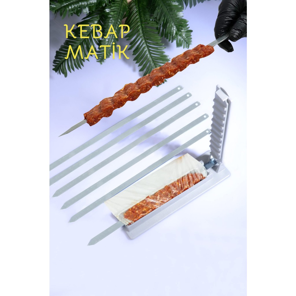 Porselen Diyarı Kebapmatik Adana Urfa Kebap Kalıbı Aparatı Pratik Hızlı Kebap Makinesi Kutusu Kebap Matik Diğer Fiyatı