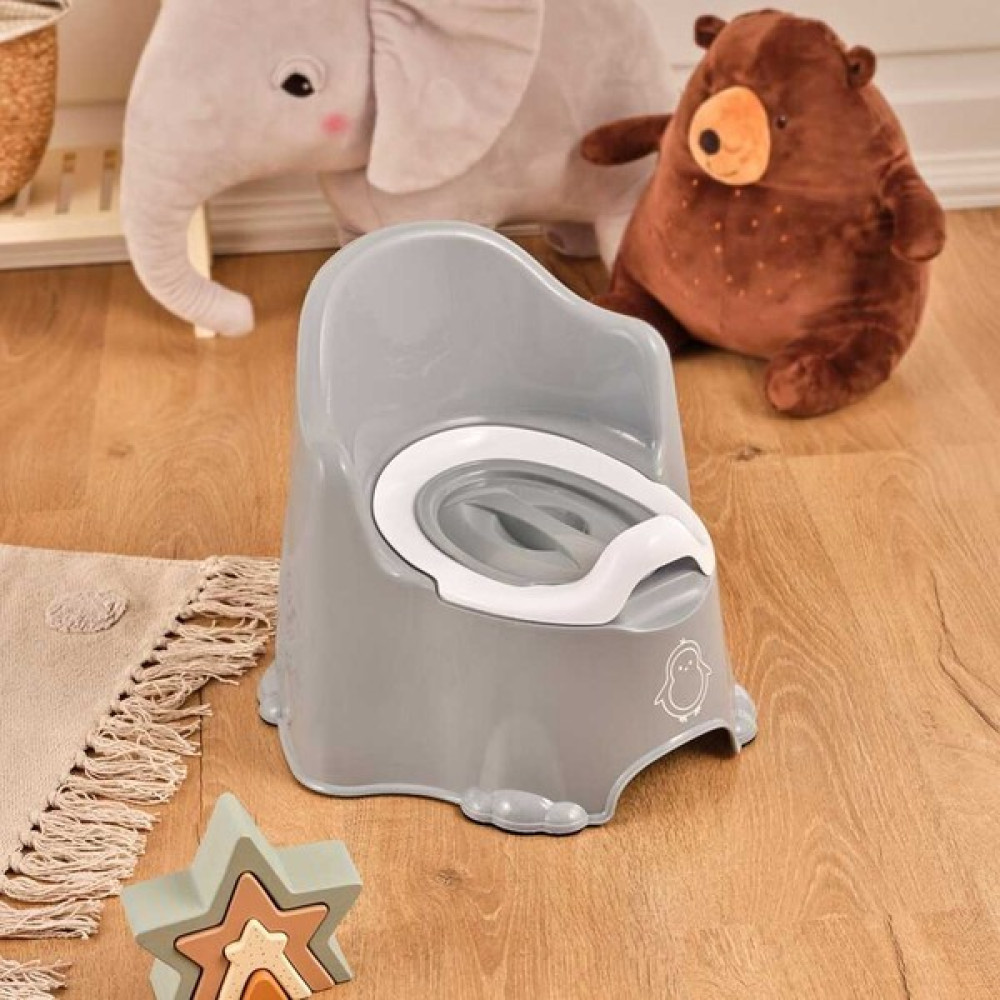 Porsima Dünya 11111 Comfort Taşınabilir Portatif Lazımlık - Çocuk Tuvaleti Gri Bebek Lazımlık Fiyatı