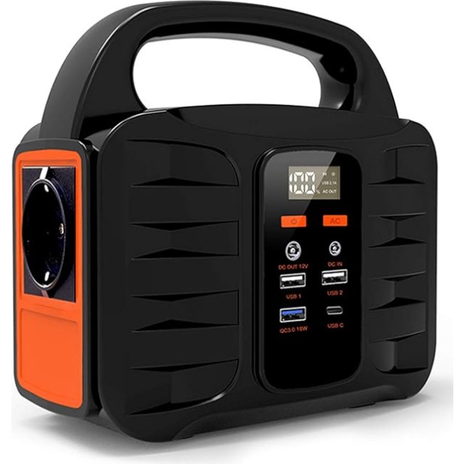 Portable SOLARECO 155 Watt Güç Istasyonu + Taşınabilir Solar Panel + Kamuflaj Çanta - 101 Diğer Fiyatı