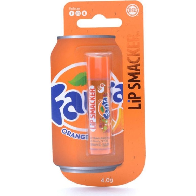 Portakal Aromalı Lip Smacker Fanta 4g Dudak Nemlendiricisi Organik İçeriklerle Gün Boyu Konfor Diğer Fiyatı