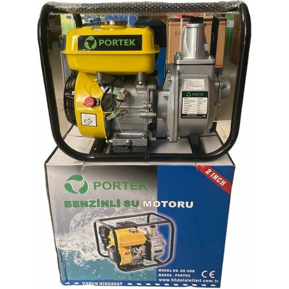 Portek 2 Inc 5.5 Hp Benzinli Su Motoru Pompası Su Motoru Fiyatı