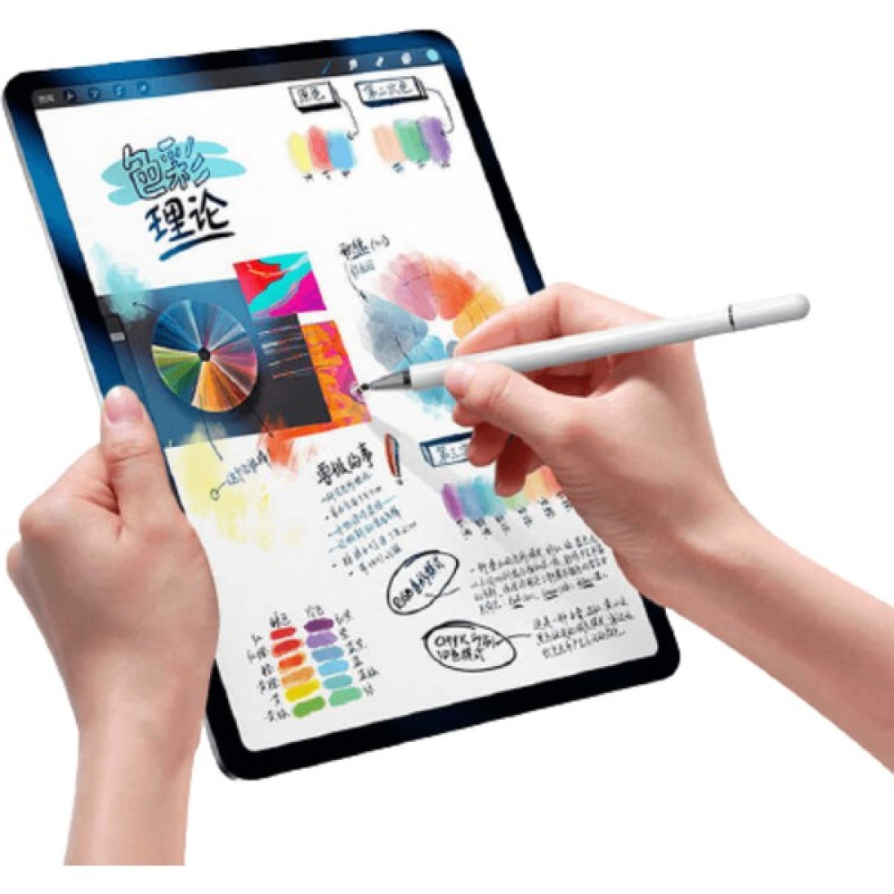Posa Dokunmatik Kalem, Tablet Çizim Kalemi Yeni Sürüm Gelişmiş Dokunmatik Kalem 2 In 1(Tüm Markalarla Uyumlu) - Beyaz Tablet Aksesuarı Fiyatı