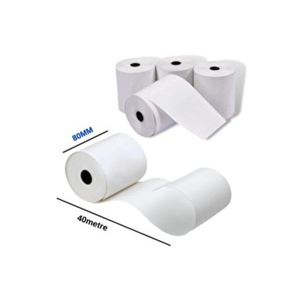 Posa Termal Yazıcı Rulosu 80MM x 40METRE 10LU Beyaz Adisyon Kağıdı Seti Diğer Fiyatı