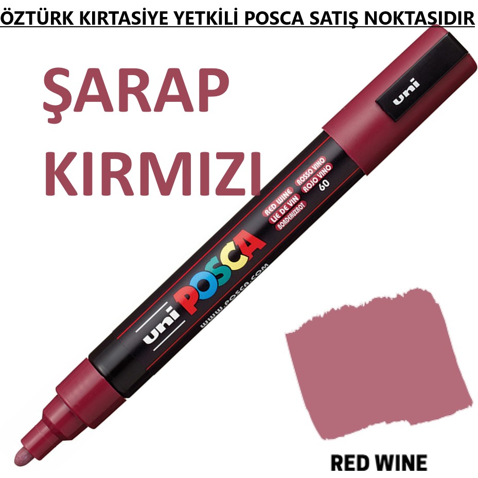 Posca Şarap Kırmızısı Marker Pc-3m (0.9-1.3mm) Poska PC3M Pc - 3m SSD / Solid State Drive Fiyatı