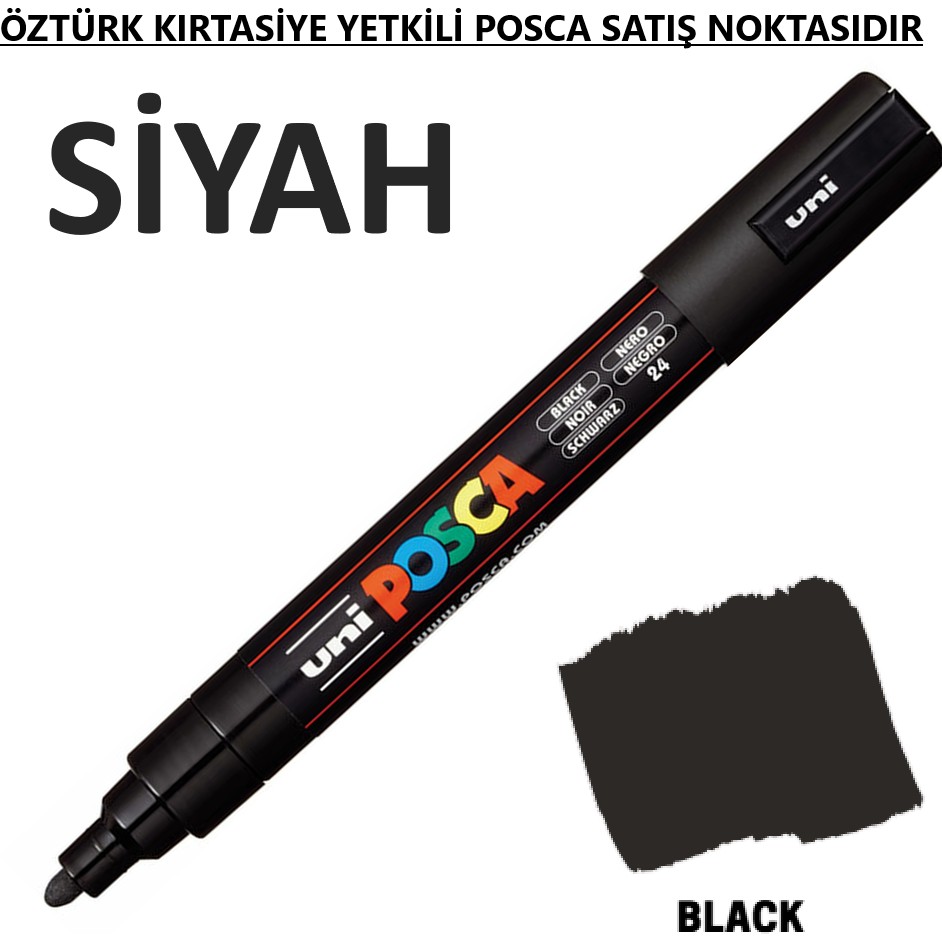 Posca Siyah Marker Pc-3m (0.9-1.3mm) Poska PC3M Pc - 3m SSD / Solid State Drive Fiyatı