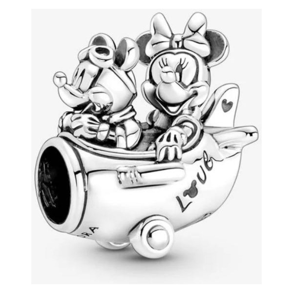 Poseidons Jewellery Disney Mickey Mouse ve Minnie Uçak Charm Saat ve Bileklik Aksesuarı Fiyatı