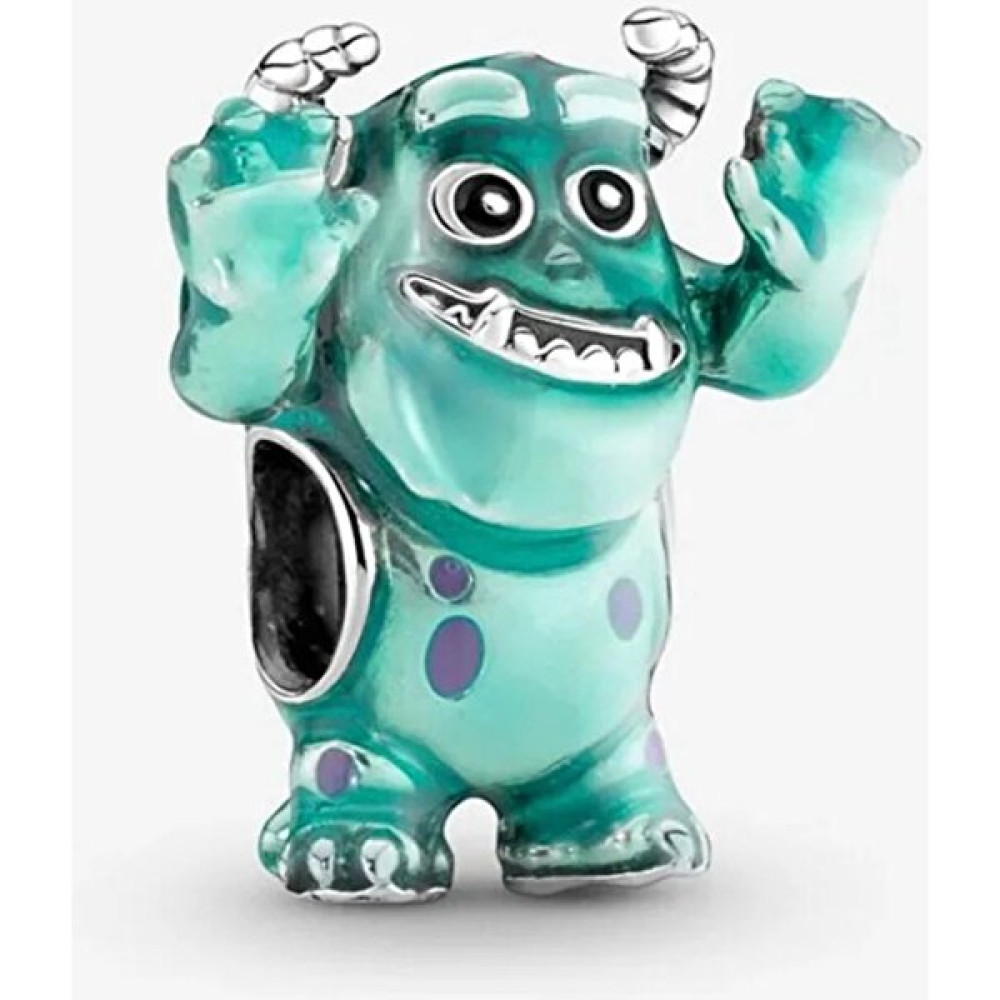 Poseidons Jewellery Disney Pixar Sulley Charm 925 Ayar Gümüş Altın, Takı & Aksesuar Fiyatı