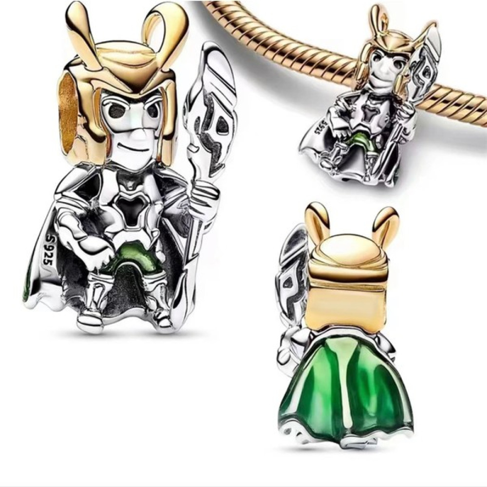 Poseidons Jewellery Marvel Loki Charm Pandora Altın, Takı & Aksesuar Fiyatı