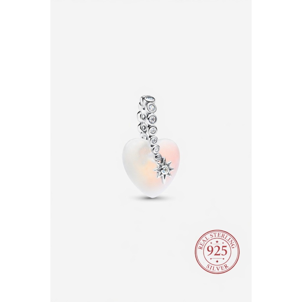 Poseidons Jewellery S925 Kayan Yıldız ve Kalp Sallantılı Charm - Krem SSD / Solid State Drive Fiyatı