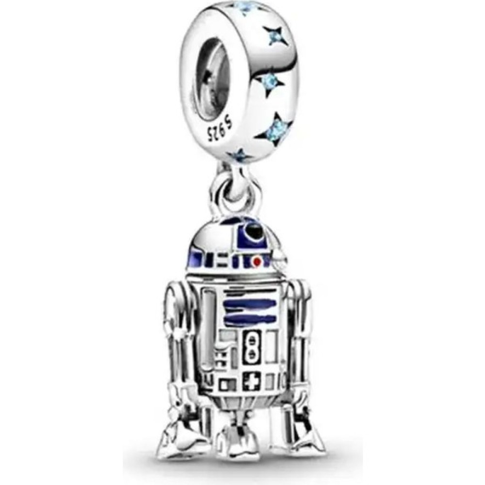 Poseidons Jewellery Star Wars R2 - D2 Droid Charm 925 Ayar Gümüş - Standart Altın, Takı & Aksesuar Fiyatı