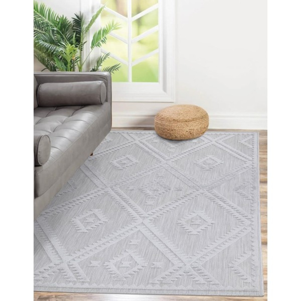 Post Halı Stella Serisi Dokuma Sisal Otantik Motifli Hav Toz Vermez Krem Salon,mutfak,oturma Odası ve Dış Mekan Halısı - 80 x 250 cm Salon Halısı Fiyatı