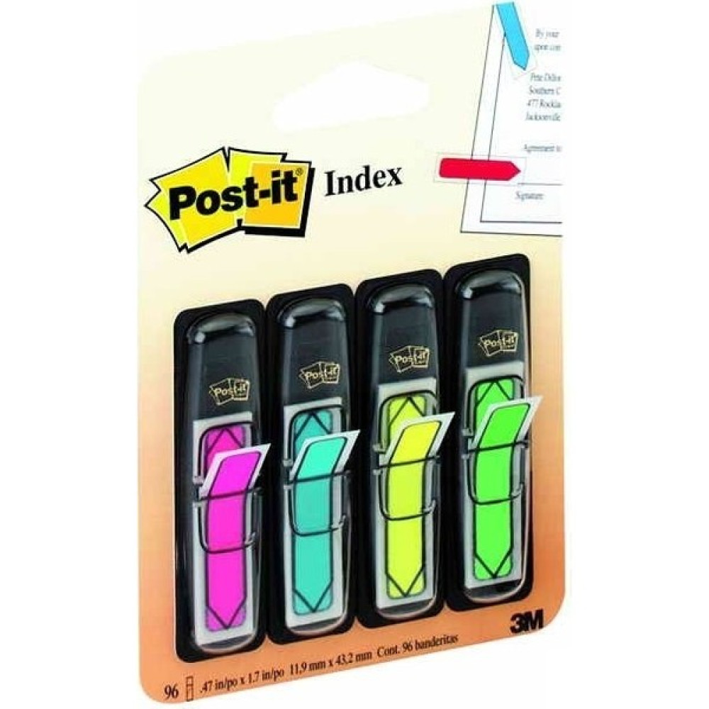 Post-It Index Ok Şeklinde 4 Neon Renk 684-ARR4 Oto Boyaları Fiyatı