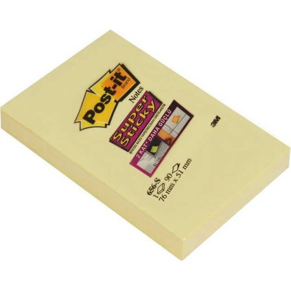 Post-It Super Sticky Yapışkanlı Not Kağıdı 51X76MM 90 Yaprak Sarı Oto Boyaları Fiyatı
