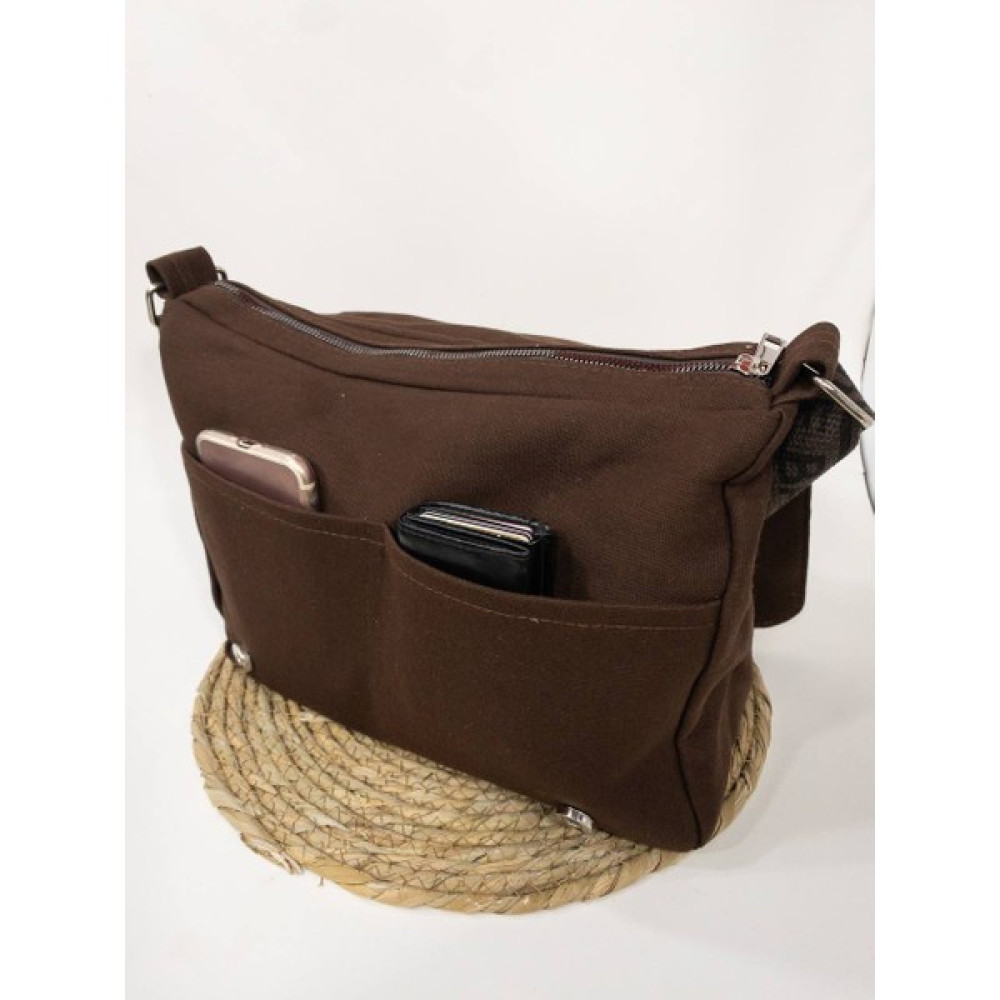 Postacı Çantası Kanvas Keten Tote Bag Erkek Postacı Çanta Fiyatı