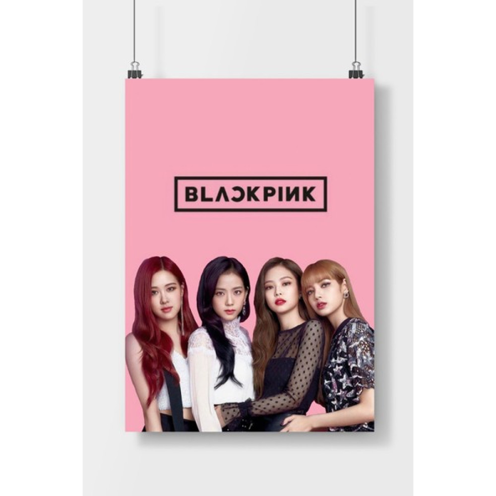 Poster City Postercity Black Pink Ünlü Poster Çerçevesiz Parlak Kağıt - 30 x 42 Poster Fiyatı