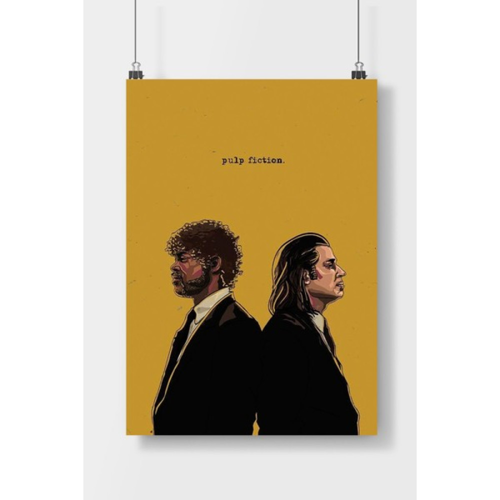 Poster City Postercity Pulp Fiction Film Poster Çerçevesiz Parlak Kağıt - 15 x 21 Poster Fiyatı