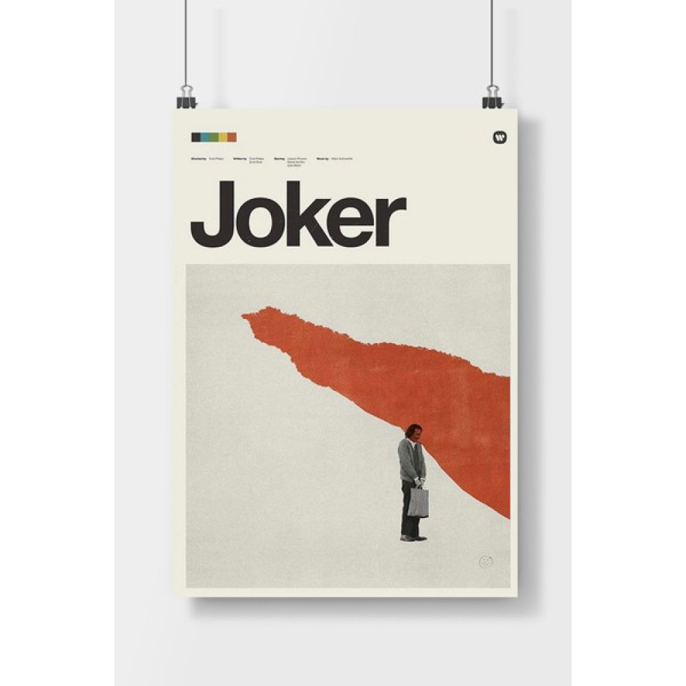 Poster City Postercity The Joker Film Poster Çerçevesiz Parlak Kağıt - 15 x 21 Poster Fiyatı