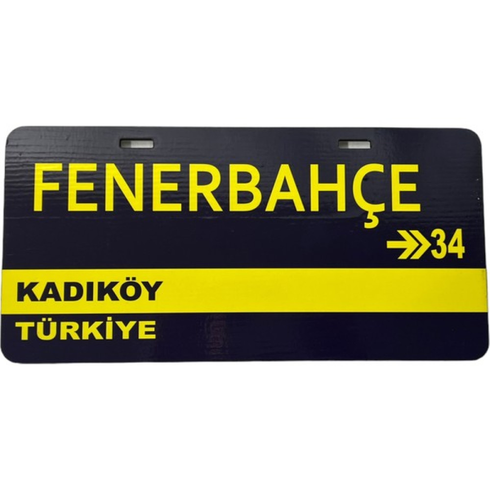 Poster Sepeti Fenerbahçe Renkli 15X30 cm Ahşap Poster - 0,3x15x30 Poster Fiyatı