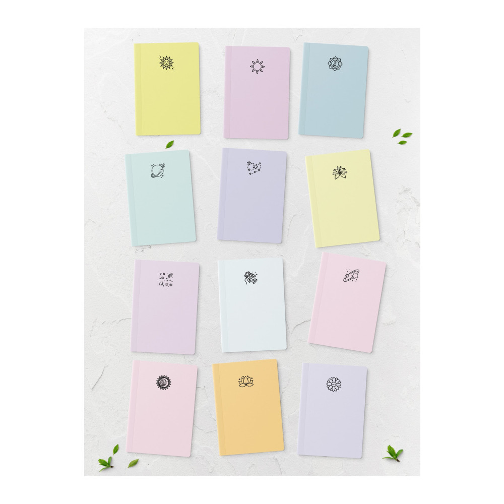 Postifull Mini Notebook Defter - 12 Adet - Cep Boy Defter Seti - 48 Sayfa Defter Fiyatı
