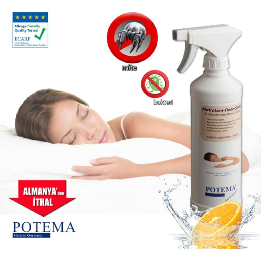 Potema Anti Mite Ev Tozu Akarlarına Özel Hijyen Sprey 330 ml Sinek-Kene-Haşere Kovucu Fiyatı