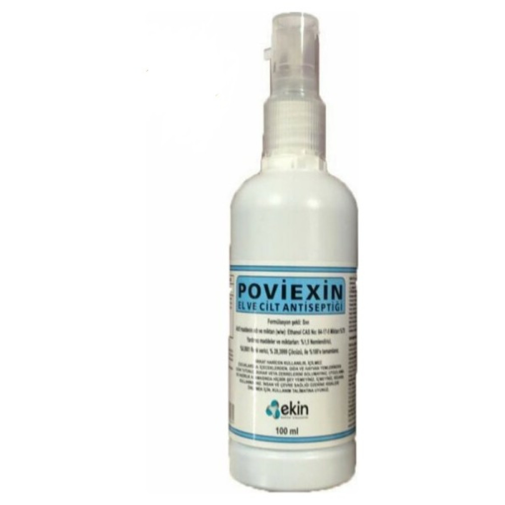 Poviexin El ve Cilt Antisepiği Dezenfektanı 100 ml Hijyen ve Temizlik Fiyatı
