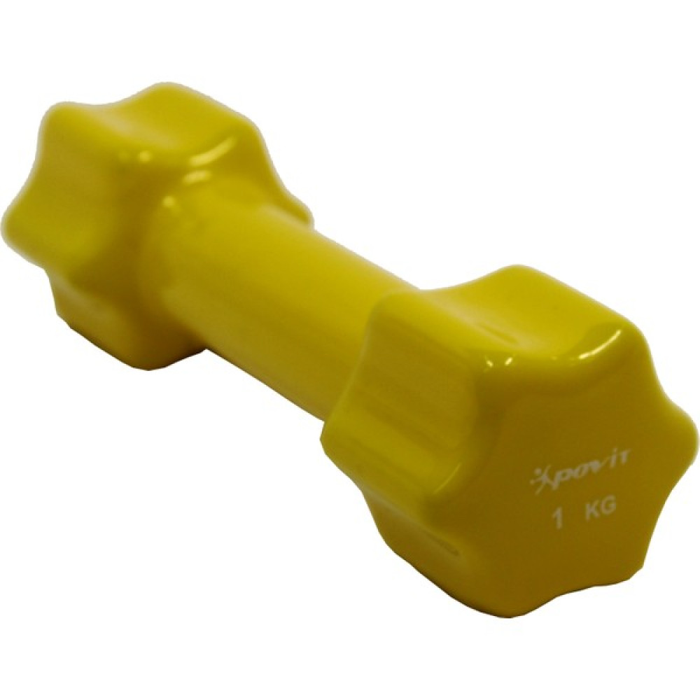 Povit Pvc Dambıl Sarı 1 kg Dambıllar & El / Ayak Ağırlıkları Fiyatı