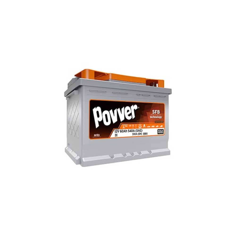Povver Akü 12V 72Ah SFB 640 CCA Akü Fiyatı