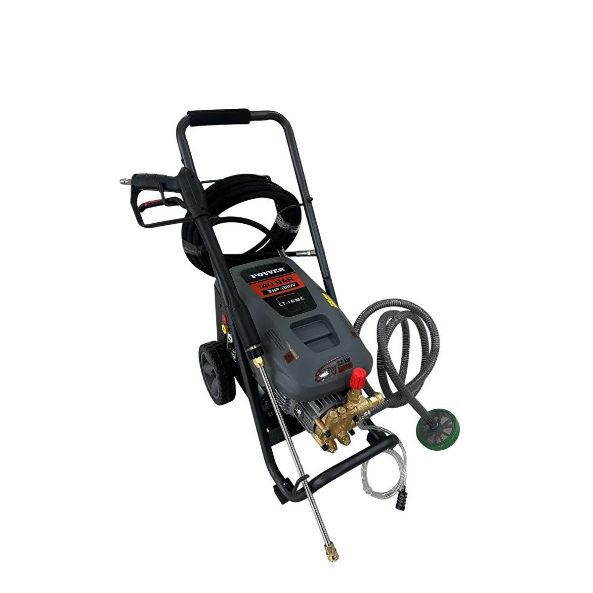 Povver Power Endüstriyel Yüksek Basınçlı Yıkama Makinesı (2200 W-3hp-140 Bar) Oto Yıkama Ürünleri Fiyatı