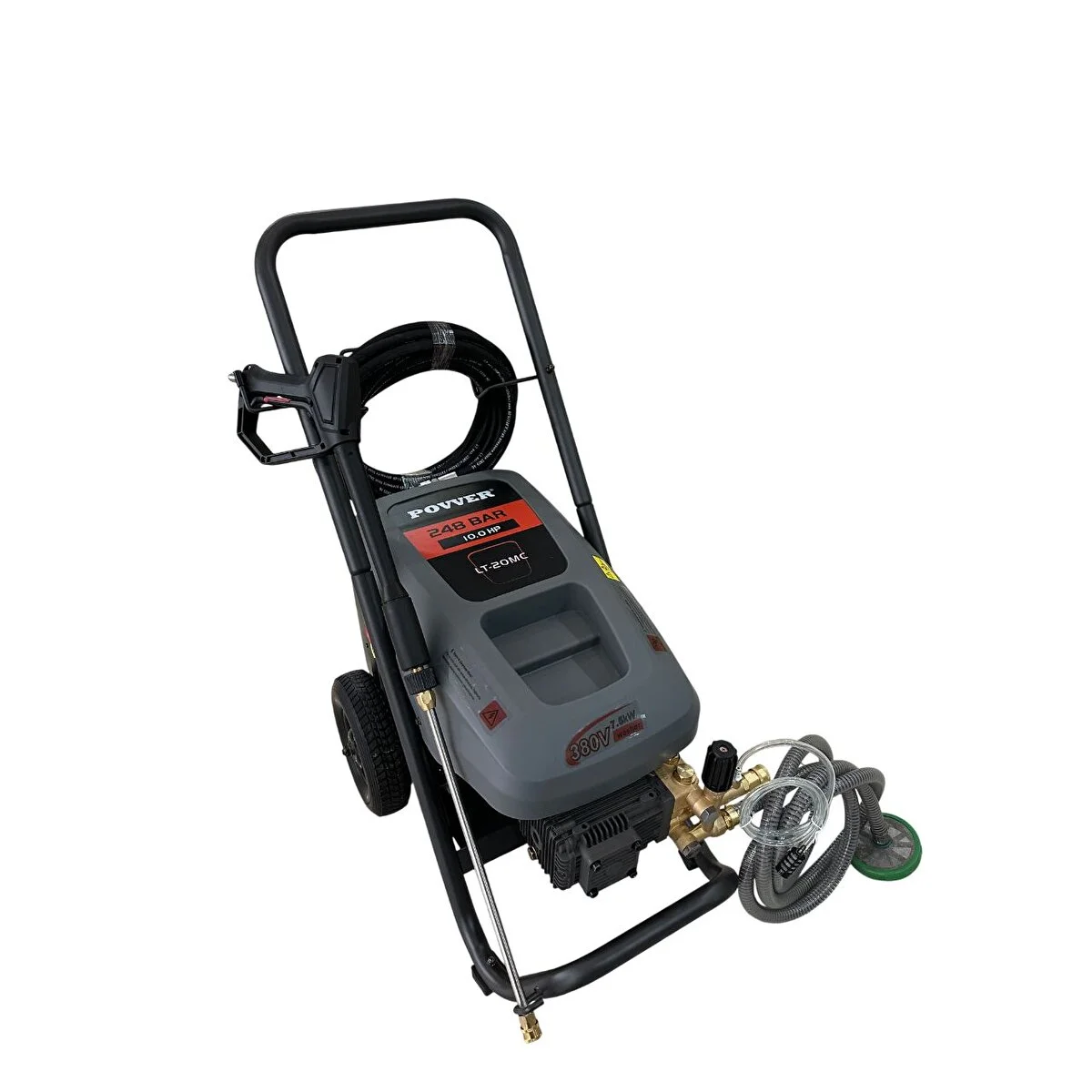 Povver Power Endüstriyel Yüksek Basınçlı Yıkama Makinesı (7500 W-10hp-248 Bar) Oto Yıkama Ürünleri Fiyatı