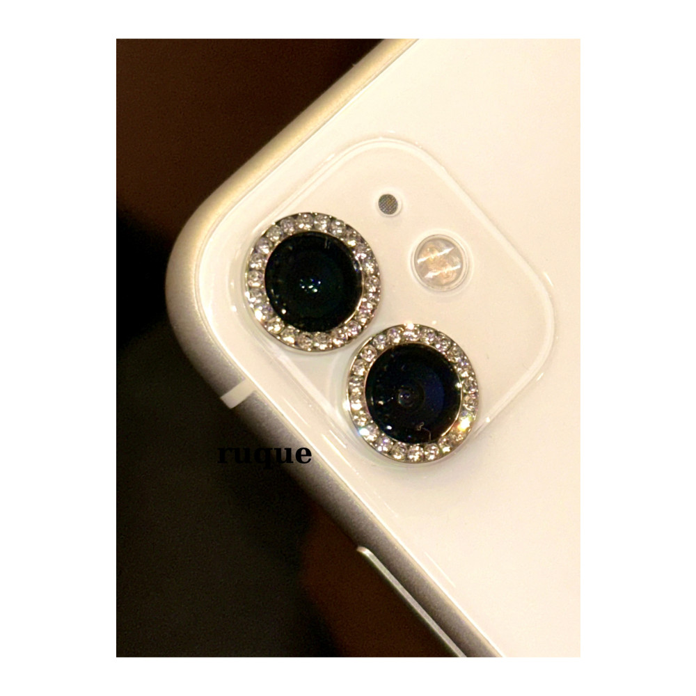 POWELL İphone 11 uyumlu Taşlı Silver Açık Gri Swarovski Taşlı Kamera Lens ve Camı Koruyucu Cep Telefonu Aksesuarı Fiyatı