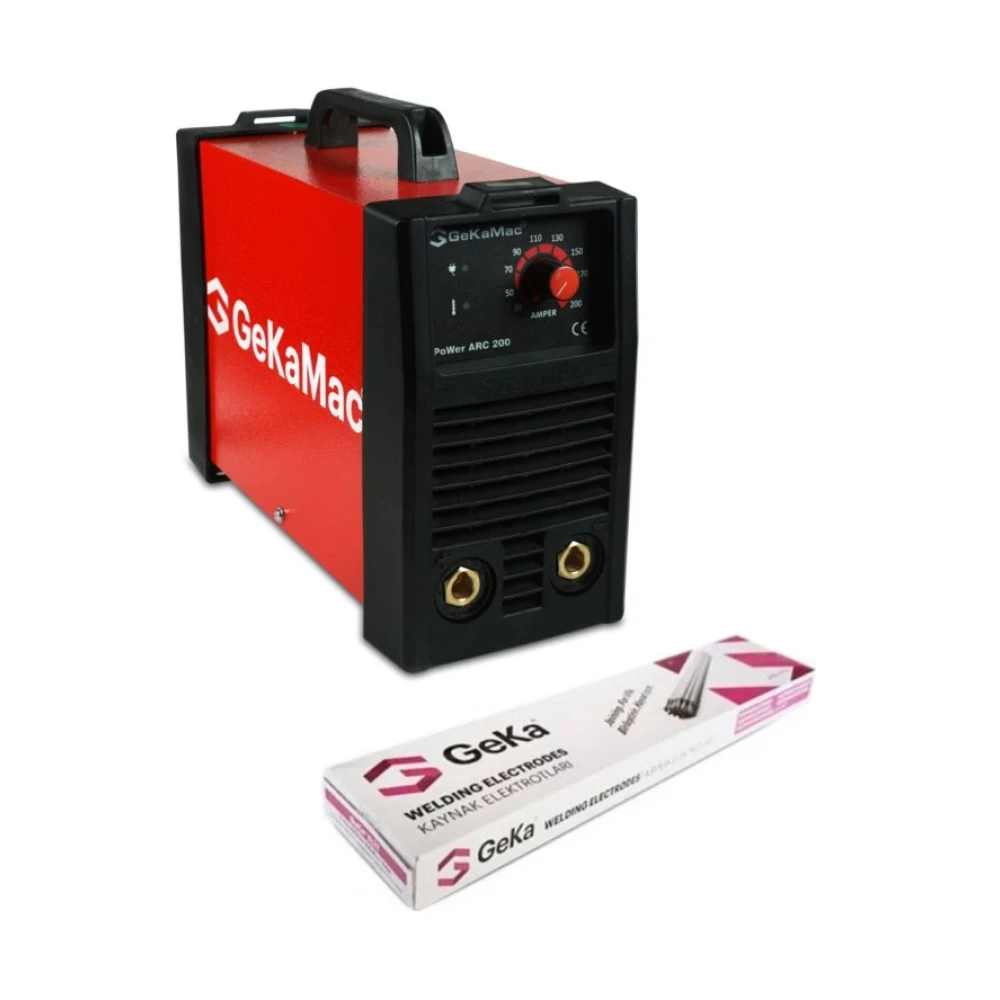 Power Arc 200 Lt + 1 Paket 2.5Mm Geka Elit Elektrot Kaynak Makineleri Fiyatı