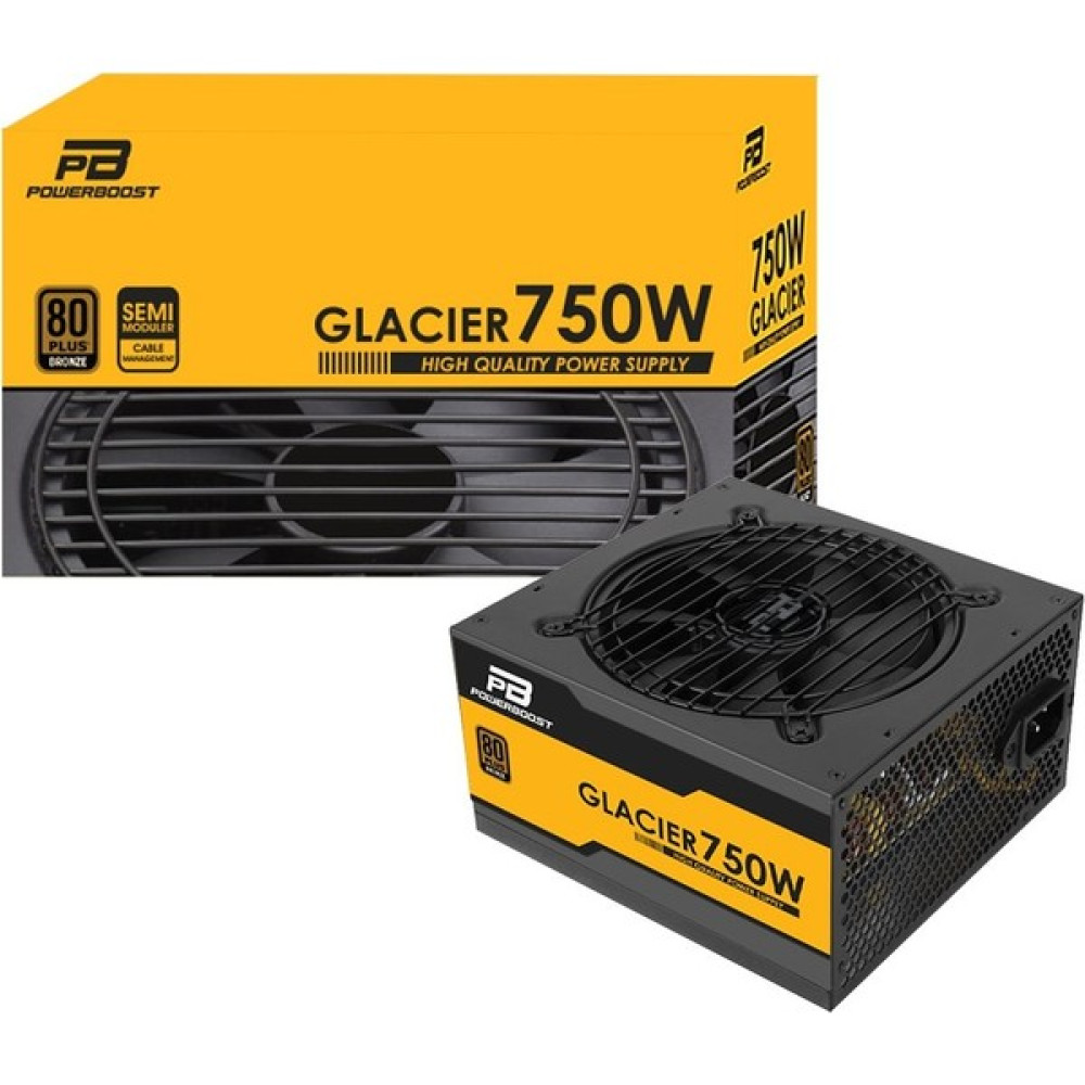 Power Boost BST-ATX750B Glacier 750W 80+ Bronze Modüler 12cm Fanlı ATX Power Supply Power Supply Fiyatı