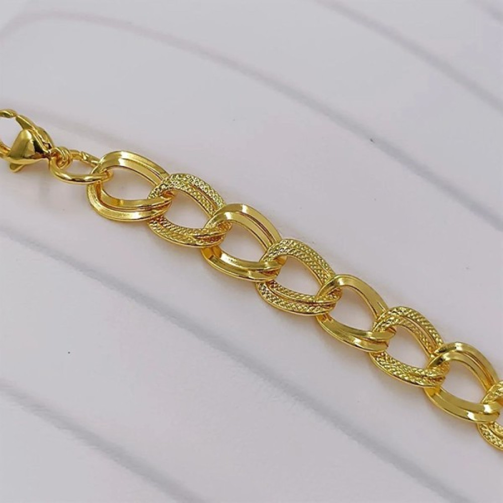 Power Es Kararmaz Paslanmaz Gold Renk Uzay Yolu Çelik Bileklik Saat ve Bileklik Aksesuarı Fiyatı