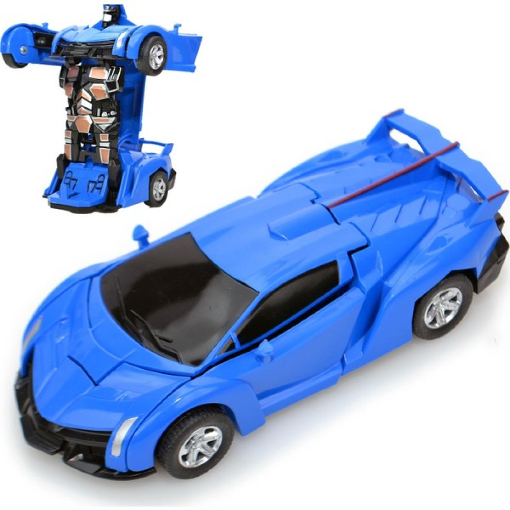 Power Hob Lamborghini Robota Dönüşen Araba 14 cm Mavi Diğer Fiyatı