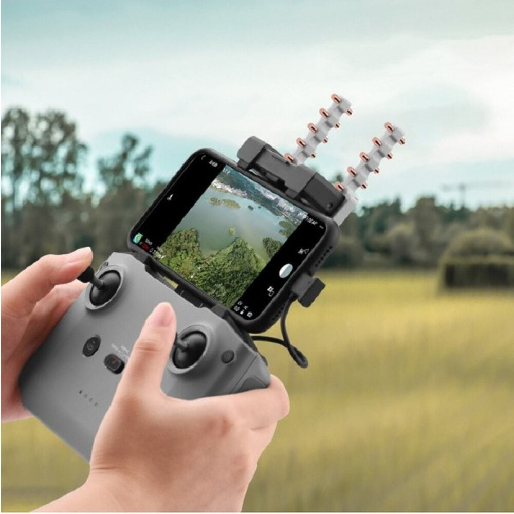 Power Motorlu Araclar Djı Mini 2 / Mini 3 / Mavic Air 2 / Mavic Air 2s / Mavic 3 Sinyal Güçlendiric - Gri Drone Fiyatı