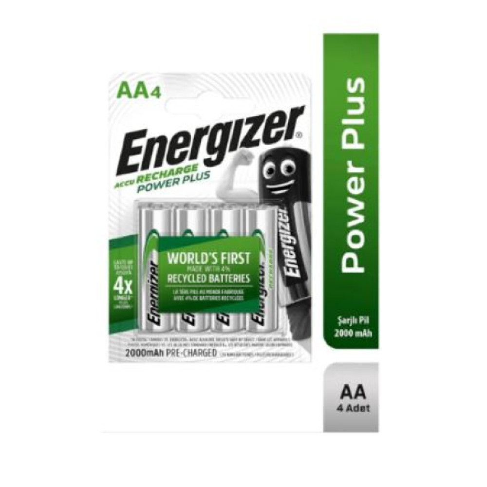 Power Plus Sarj Edilebilir 2000 Mah Aa Kalem Pil 4'Lu Elektrikli El Aletleri Fiyatı