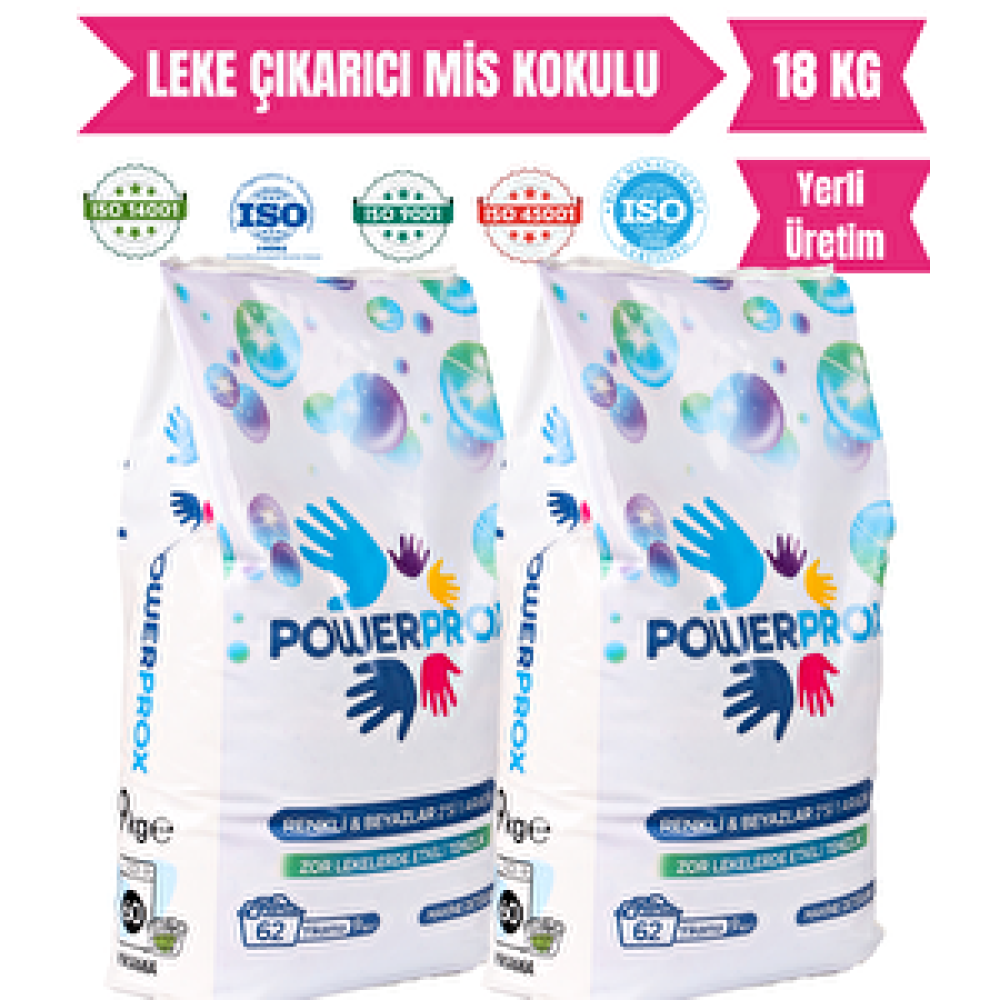 Power Prox En Uygun Toz Çamaşır Deterjanı Renkli Ve Beyazlar 2’si 1 Arada İtalyan Baharı 2x9 Kg (18kg) Temizlik Malzemeleri Fiyatı