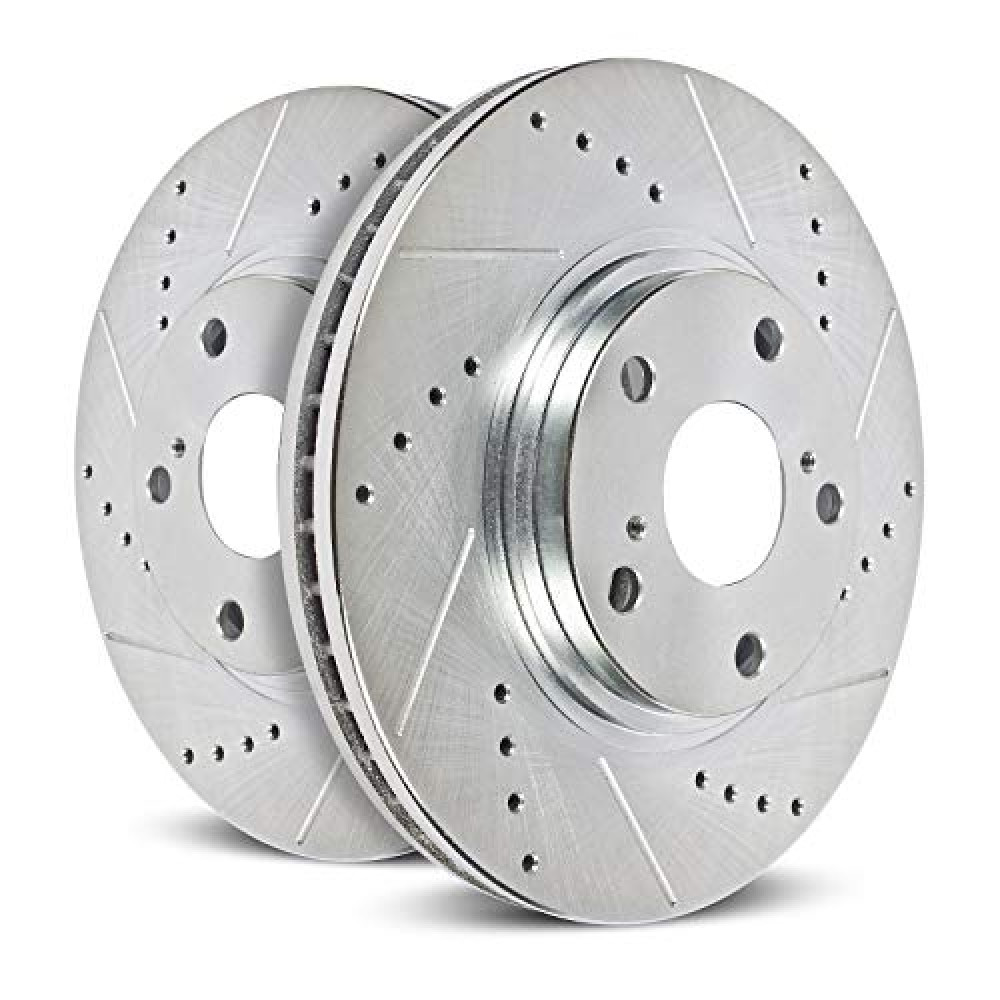 Power Stop JBR748XPR Front Evolution Drilled & Slotted Rotor Pair For Toyota Celica 1994-1999 [Model Specific]
