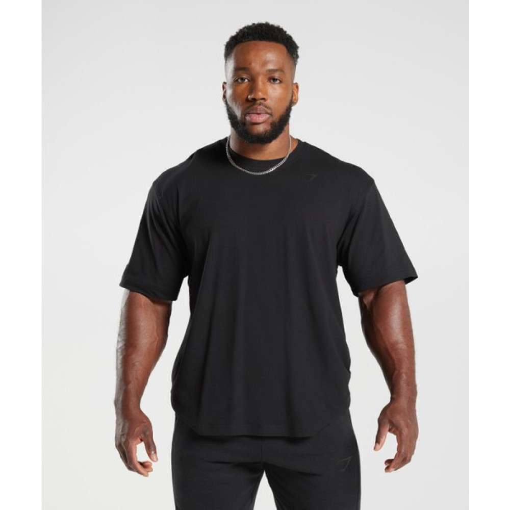 Power T-Shirt Oversized Fit, Dayanıklı Antrenman Tişörtü - 001-Siyah - M Oto Boyaları Fiyatı