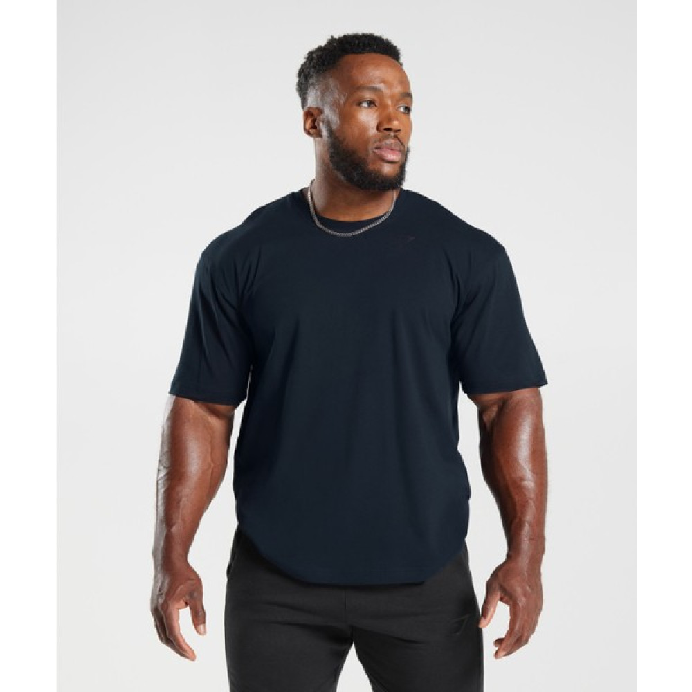 Power T-Shirt Oversized Fit, Dayanıklı Antrenman Tişörtü - 01L-Lacivert - XS Oto Boyaları Fiyatı