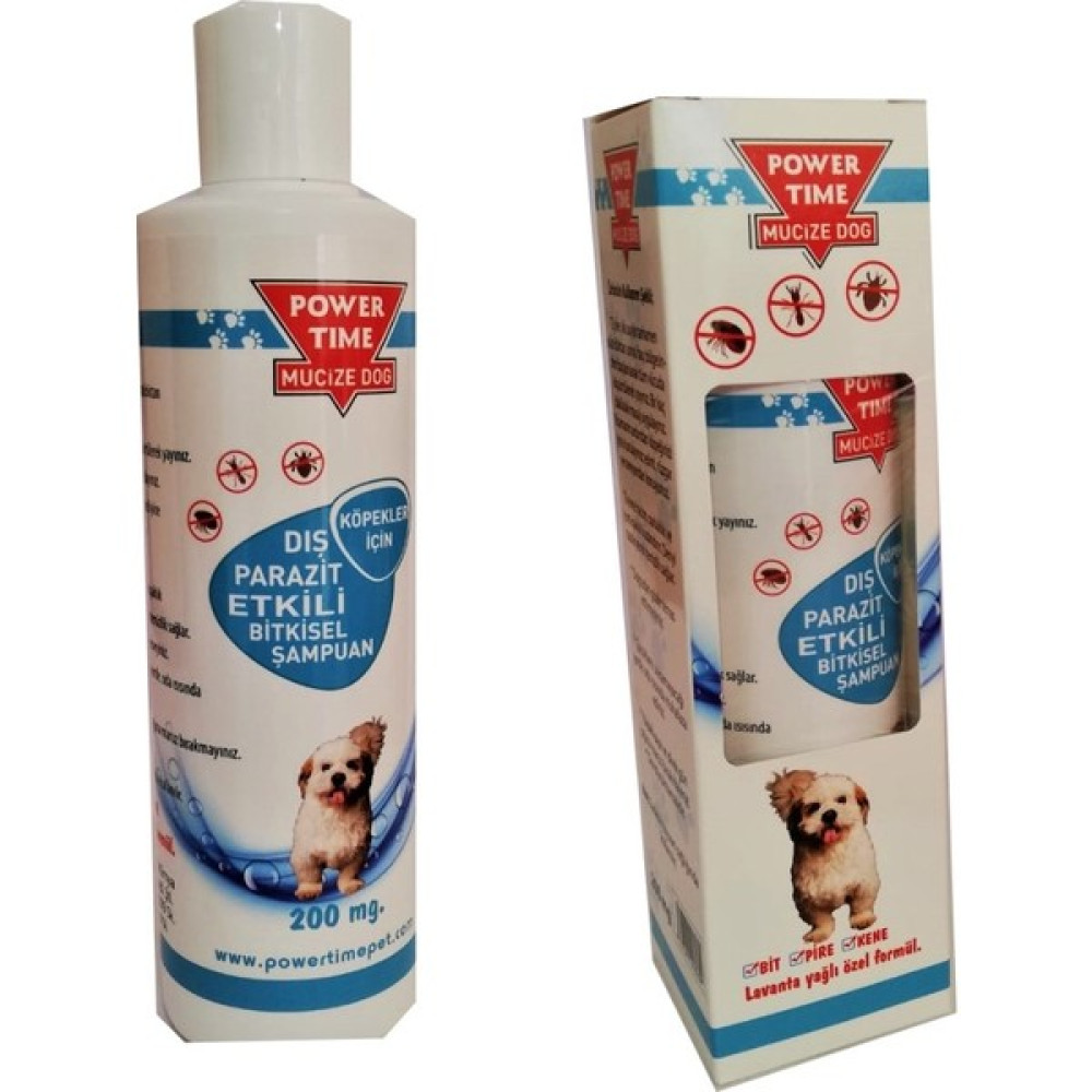Power Time Köpek Şampuanı Power Time Mucize Dog Dış Parazit Etkili Bitkisel Şampuan 200 Mg Oto Boyaları Fiyatı