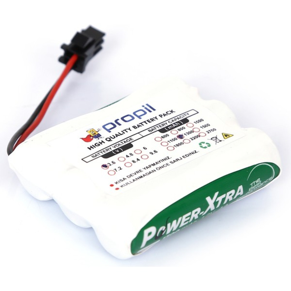 Power-Xtra 3.6V 1300 Mah Şarjlı Oyuncak Araba Batarya Pili 3xaa Power-Xtra Anne Bebek Oyuncak Fiyatı